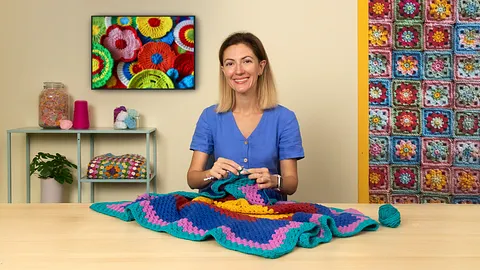 Creation of elegant crochet cardigans with unique designs