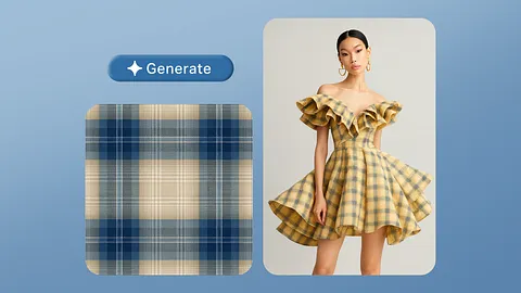 Crie designs de moda usando IA