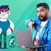 Princípios de animação de personagens com After Effects. Curso de 3D, e Animação por Yimbo Escárrega
