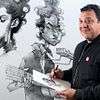 Karikatuurportretten met grafiet. Een cursus van Illustratie van Víctor Vélez