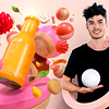 3D-Set-Design für Produkte. Ein Kurs der Kategorie Design, 3-D und Animation von Alejandro Herrada González