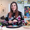 Composizione floreale con acrilico e ricamo. Un corso di Craft di Josefina Jiménez
