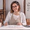 Italic Script with a Brush Pen. Calligraphy, and Typography course by Bego Viñuela Galarraga