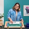 Serigrafia fotográfica em quadricromia. Curso de Fotografia, Vídeo, e Craft por Amazink