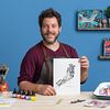 Creative Illustration: Play with Unexpected Materials. Illustration course by Adolfo Serra