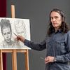 Portraits à facettes : techniques de dessin au graphite. Un cours de Illustration de Dan Thompson