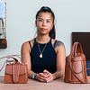 Design profissional de bolsas de couro. Curso de Craft, e Moda por Lili Storella