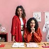 Broderie cu model botanic pentru îmbrăcăminte . Meșteșug de Projeto Fio