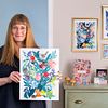 Florale Illustration mit Gouache. Ein Kurs der Kategorie Illustration von Malin Gyllensvaan
