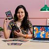 Creación de barajas de cartas ilustradas. Un curso de Ilustración de Lari Arantes
