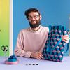 Técnicas de tecelagem para cestas coloridas. Curso de Craft por Adrianus Kundert