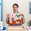 Tejido y upcycling: descubre la tapicería reciclada. Un curso de Craft de Delphine Dénéréaz