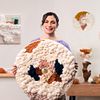Création d’une suspension lumineuse tissée. Un cours de Craft de Julie Robert