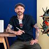 Design de tatuaje old school în Procreate . Ilustrație de Fernando Aponte