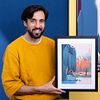 Procreate ile Şehir İllüstrasyonu . % Vincent Mahé tarafından hazırlanan İllüstrasyon kursu
