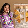 Macramé with applications: mixed textile techniques. Craft course by Daniela Chiñas