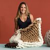 Maglia XXL: l'arte di fare a maglia su larga scala. Un corso di Craft di Florencia Molina Kovalchuk