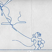 Actitud Azul.Benjamin Franklin. Endesa.. Motion Graphics, Traditional illustration, and Advertising project by RubenAnimator - 06.03.2011