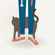 The healing power of cat purrs. Un proyecto de Ilustración tradicional de Gemma Busquets - 15.07.2013
