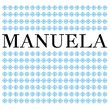 Manuela typeface. Graphic Design, T, and pograph project by Plácida - 02.16.2014