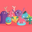 Fandanz App Promo Video. Animation, Interior Architecture, Character Design, and Motion Graphics project by Carlos "Zenzuke" Albarrán - 06.23.2014