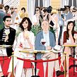 Woody Allen - Rifkin's Festival film poster. Traditional illustration, Film, Video, TV, and Film project by Jordi Labanda - 07.03.2014