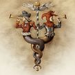 Carteles de Teatro y Mercado Medieval. Un proyecto de Ilustración tradicional de Óscar Sanmartín Vargas - 23.07.2014