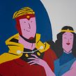 Flash Gordon (de digital a analógico). Fine Arts, Comic, and Traditional illustration project by José Luis Ágreda - 11.20.2014