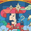 Póster Fedrigoni "Forever Young". Traditional illustration project by relajaelcoco - 09.08.2014