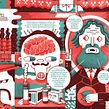 El placer de trabajar. Design editorial e Ilustração tradicional projeto de Juan Díaz-Faes - 22.02.2015