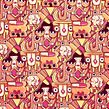 Pattern LSD. Un proyecto de Diseño editorial e Ilustración tradicional de Juan Díaz-Faes - 02.03.2015