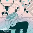 GIG POSTER. Laredo. Art Direction, Graphic Design, and Traditional illustration project by Del Hambre - 04.26.2015