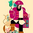 Datum magazine. Un progetto di Belle arti, Design, Graphic design e Illustrazione tradizionale di Carlos Arrojo - 30.09.2014
