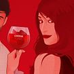 CAMPARI TONIC - The Red Zone. Ilustração tradicional, Publicidade, e Direção de arte projeto de Conspiracystudio - 13.08.2015