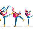 'La banda' (Parapachín). Un proyecto de Animación, Educación y Motion Graphics de Moncho Massé - 12.10.2015