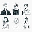 Usted es todo un personaje. Design de personagens e Ilustração tradicional projeto de Ana Galvañ - 20.10.2015
