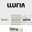 Imagen corporativa de la empresa de ingeniería de iluminación Lluria. Een project van  Ontwerp, T y pografie van Enric Jardí - 08.12.2015