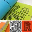 Libro One line alphabet. Design editorial, e Tipografia projeto de Enric Jardí - 19.03.2016