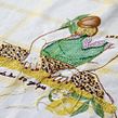 "Los 80 golpes" bordado para un cuento de Alfina Fontana. Un projet de Artisanat, Direction artistique, Design , Design graphique, Illustration traditionnelle , et Broderie de Señorita Lylo - 14.02.2016