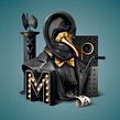 Ear-man "Music Awards Poster". Un projet de 3D, Direction artistique , et Design graphique de Javi Bueno - 23.02.2016