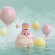 SEÑOR EN EL AGUA. Art Direction, and Traditional illustration project by Aarón Martínez - 03.27.2016