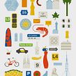 Barcelona Simplified Ein Projekt aus dem Bereich Design und Traditionelle Illustration von Enric Jardí - 22.05.2016