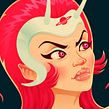 Pink Coffee Shake Ein Projekt aus dem Bereich Traditionelle Illustration von Rafahu - 31.05.2016