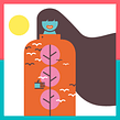 FAO (ONU). Anuario / Bosques. Art Direction, Design, and Traditional illustration project by Del Hambre - 06.05.2016