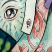 Navegante (Lápiz + Acuarela en Papel de Algodón).. Un progetto di Illustrazione tradizionale di Violeta Hernández - 06.06.2016
