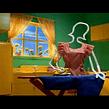 Síndrome de Línea Blanca, cortometraje animado.. Animation, Film, Set Design, and Stop Motion project by Coke Riobóo y Lourdes Villagómez - 12.31.2016