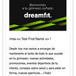 Diseño Campaña Móvil DreamFit - Email Marketing Ein Projekt aus dem Bereich Marketing von Néstor Tejero Bermejo - 20.09.2016