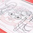 Póster Guillermo del Toro Art Show Los Angeles. Un projet de Direction artistique, Design graphique et Illustration traditionnelle de relajaelcoco - 24.08.2015