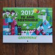 GREENPEACE/CALENDARIO 2017. Direção de arte, Design editorial e Ilustração tradicional projeto de Del Hambre - 14.11.2016