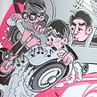 Oro Negro: 25 años sin Tino Casal. Un proyecto de Diseño de personajes e Ilustración tradicional de Ink Bad Company - 08.12.2016